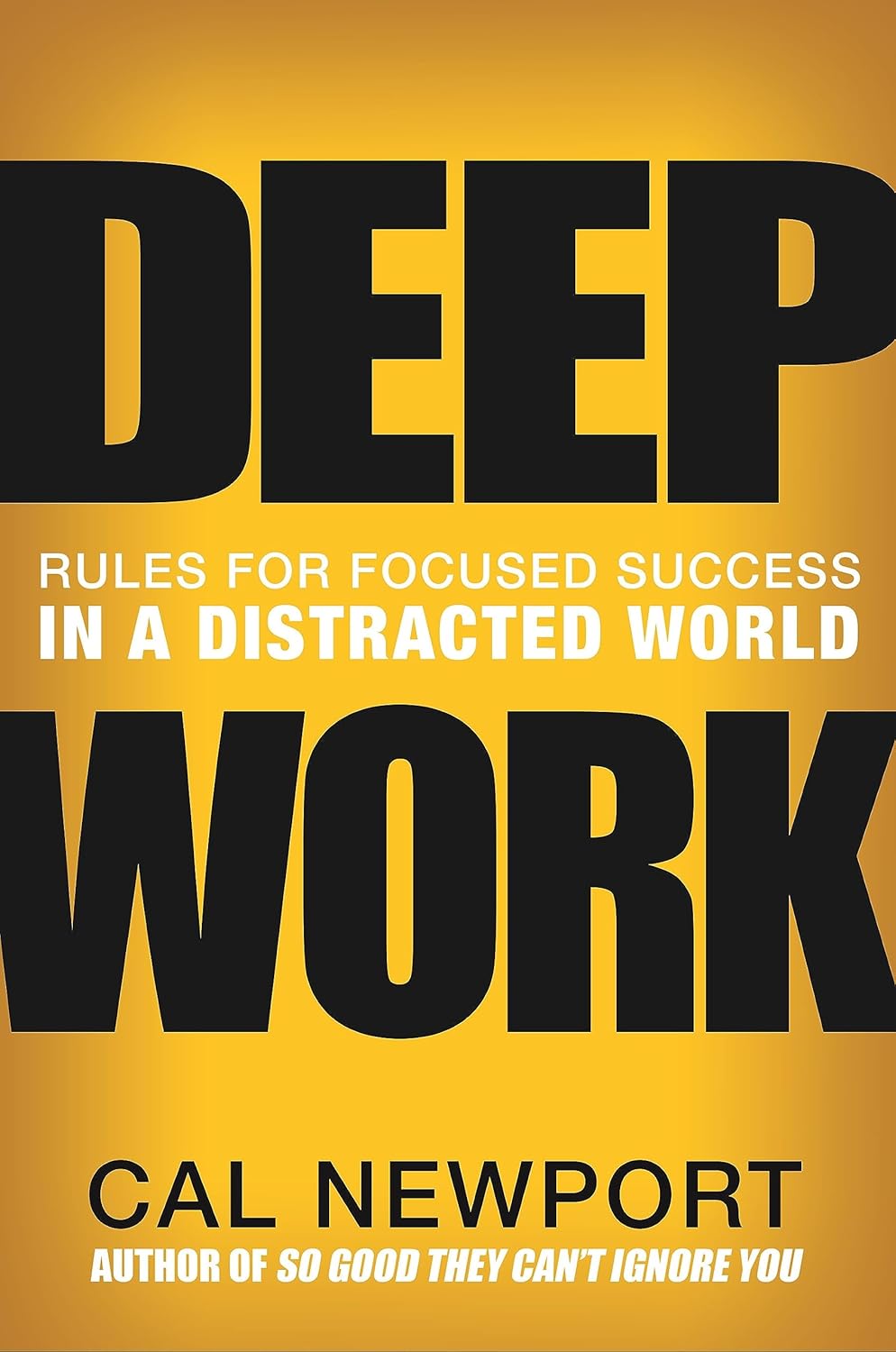 Libro sobre cómo minimizar las distracciones