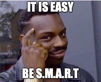 Meme sobre el método SMART